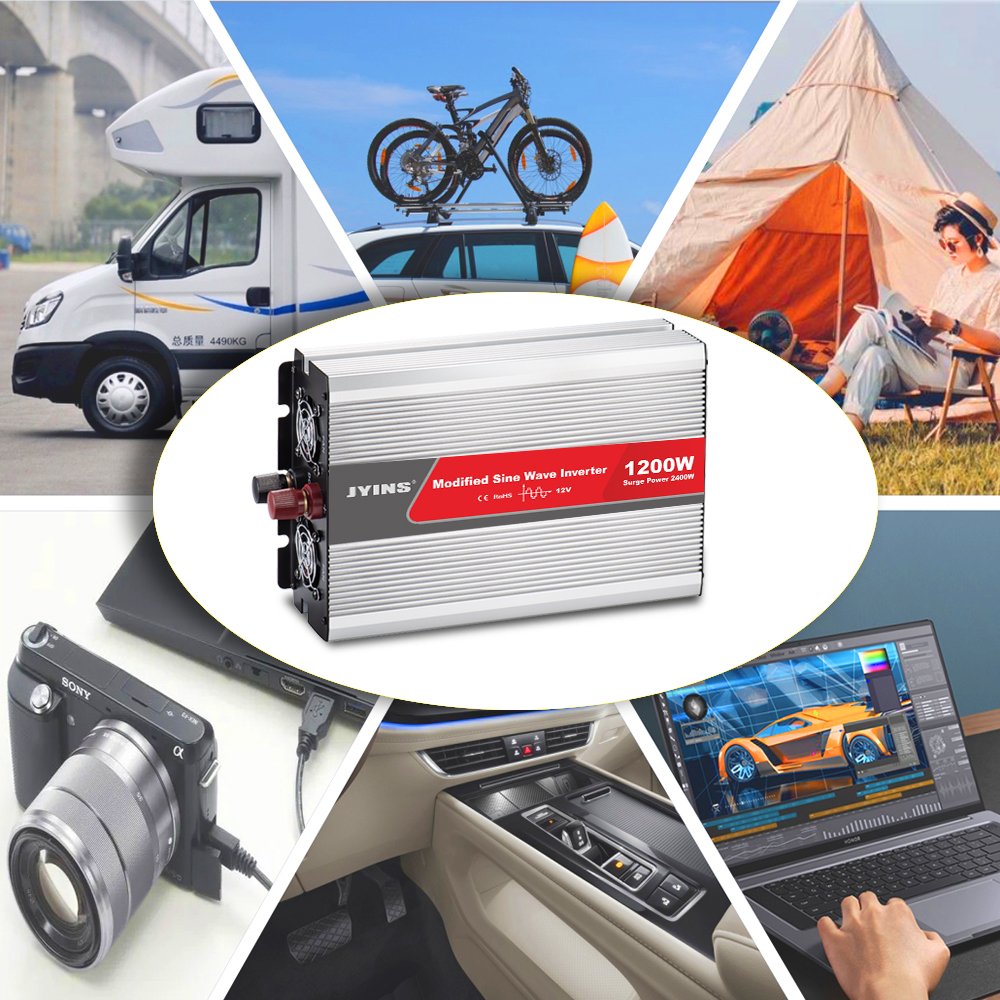 1200W DC إلى AC العاكس موجة جيبية معدلة